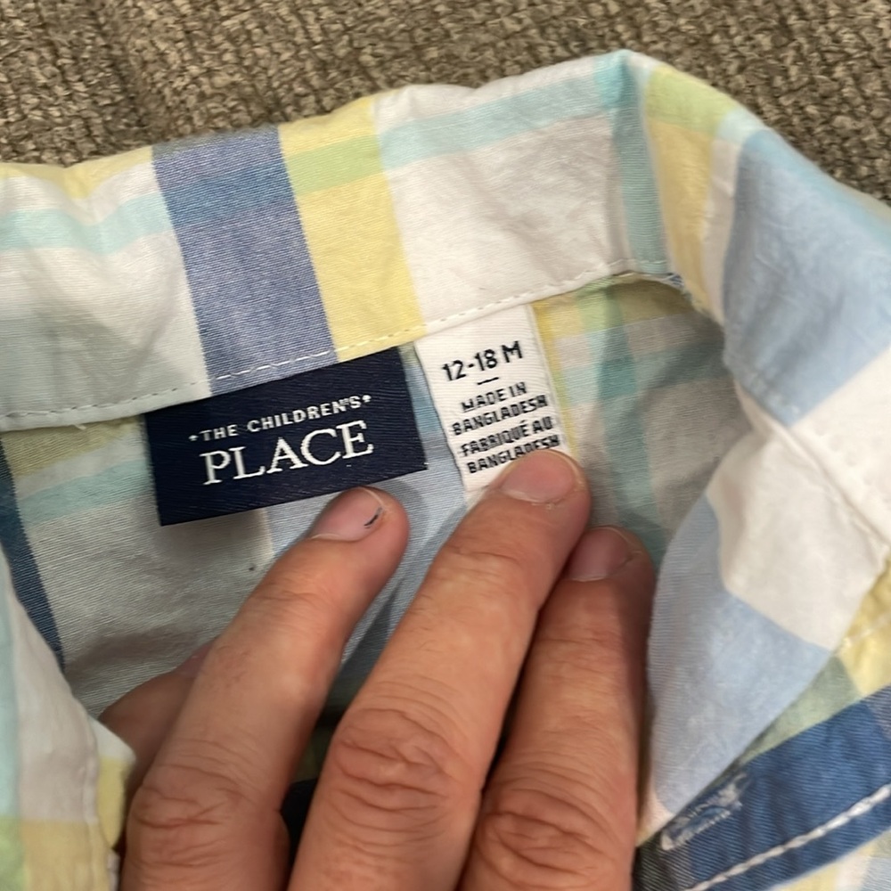 Button down onsie - Picture 2 of 4